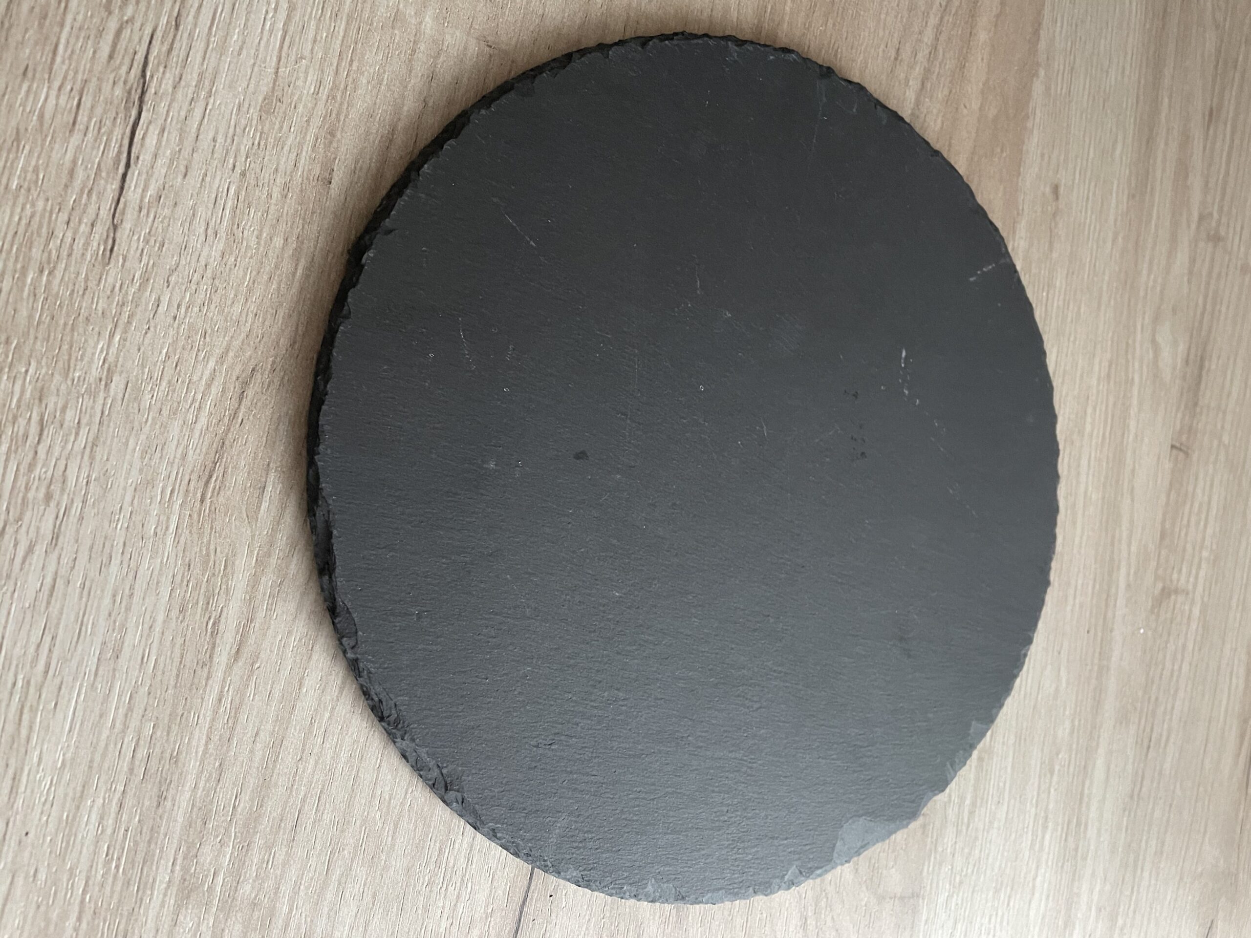 Vassoio ardesia nero 17 cm