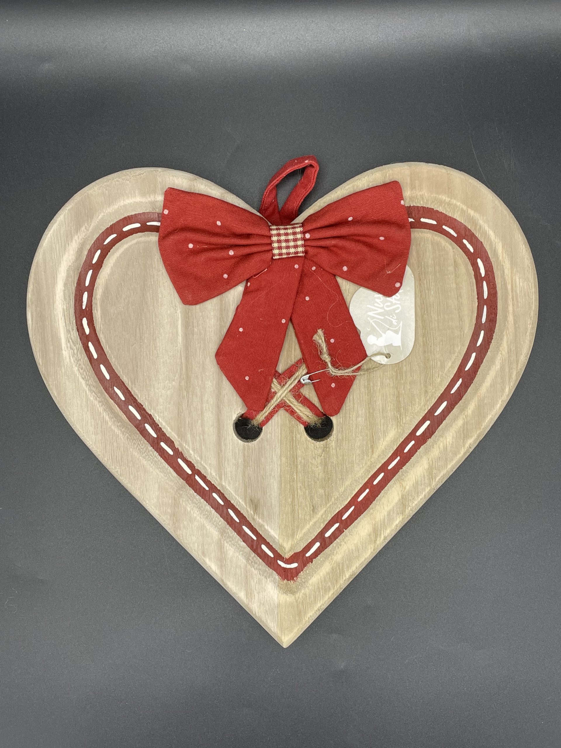 Cuore fuoriporta rosso