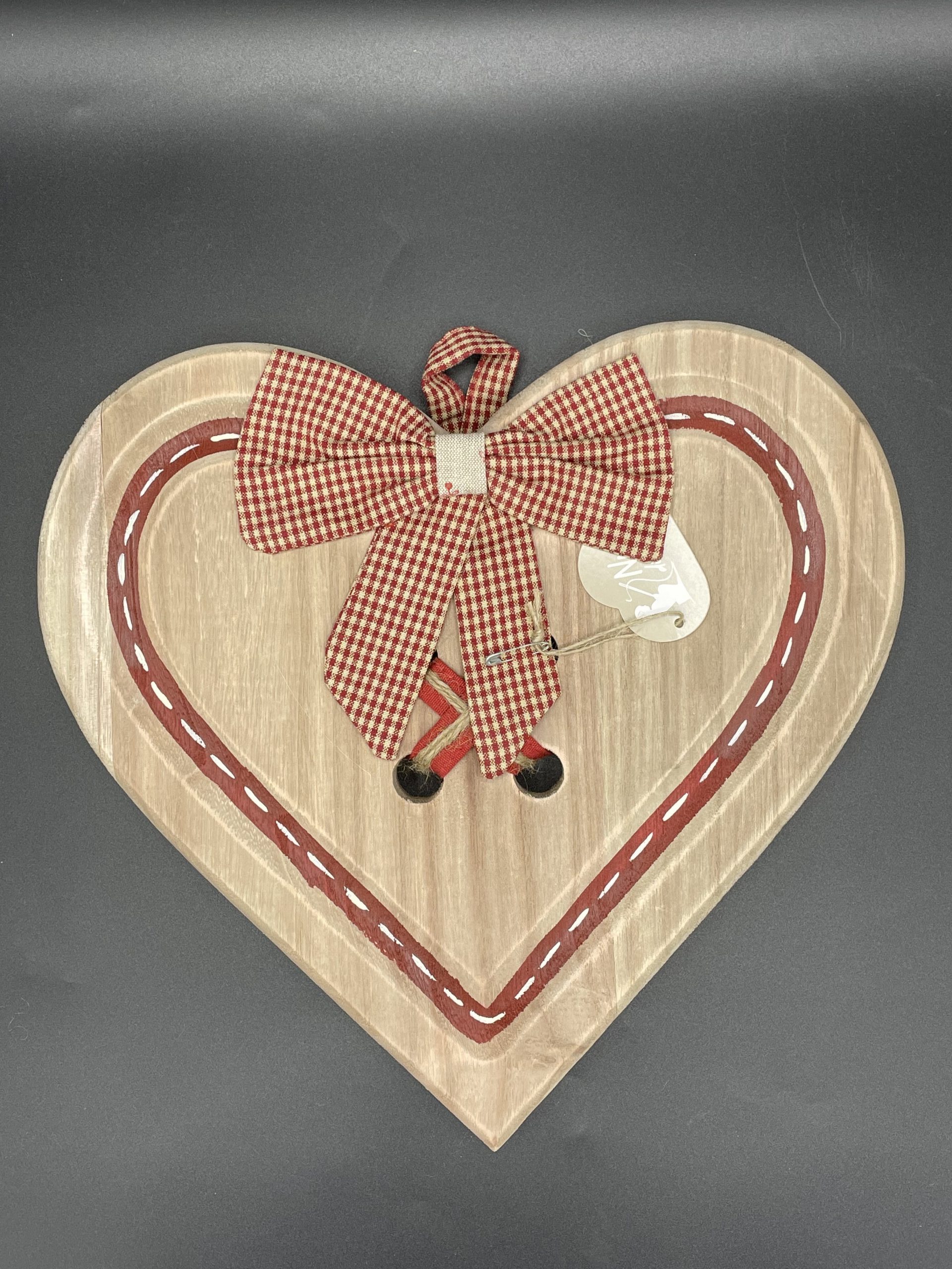 Cuore fuoriporta fiocco