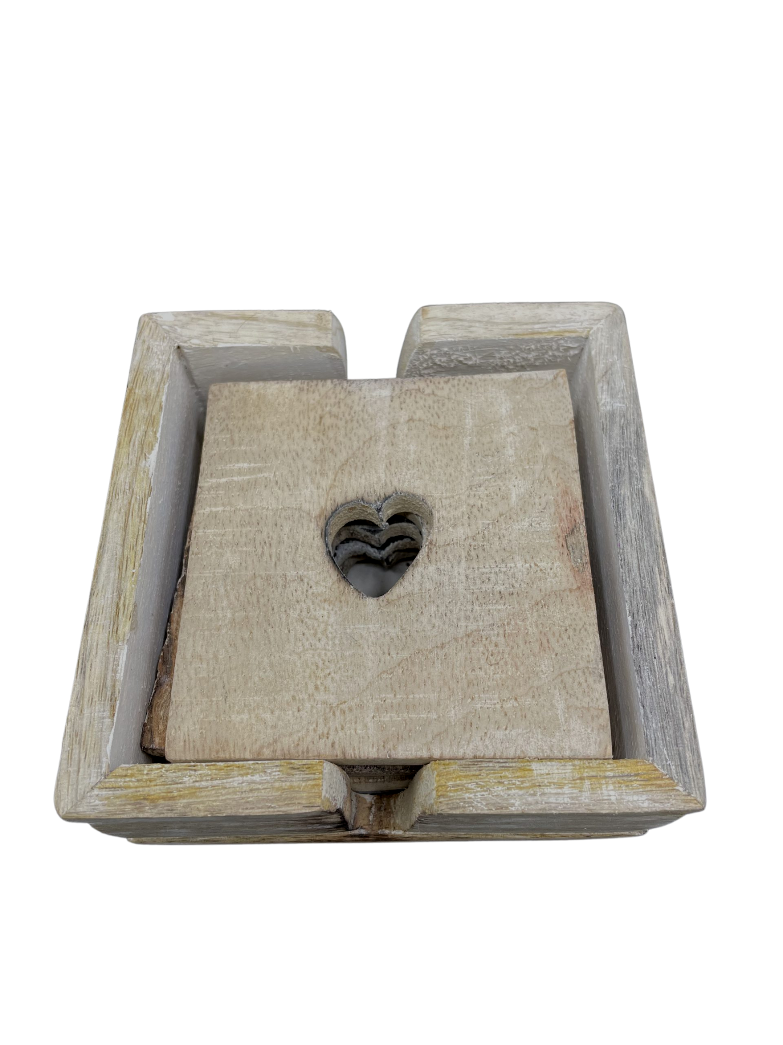 Set 6 sottobicchieri cuore
