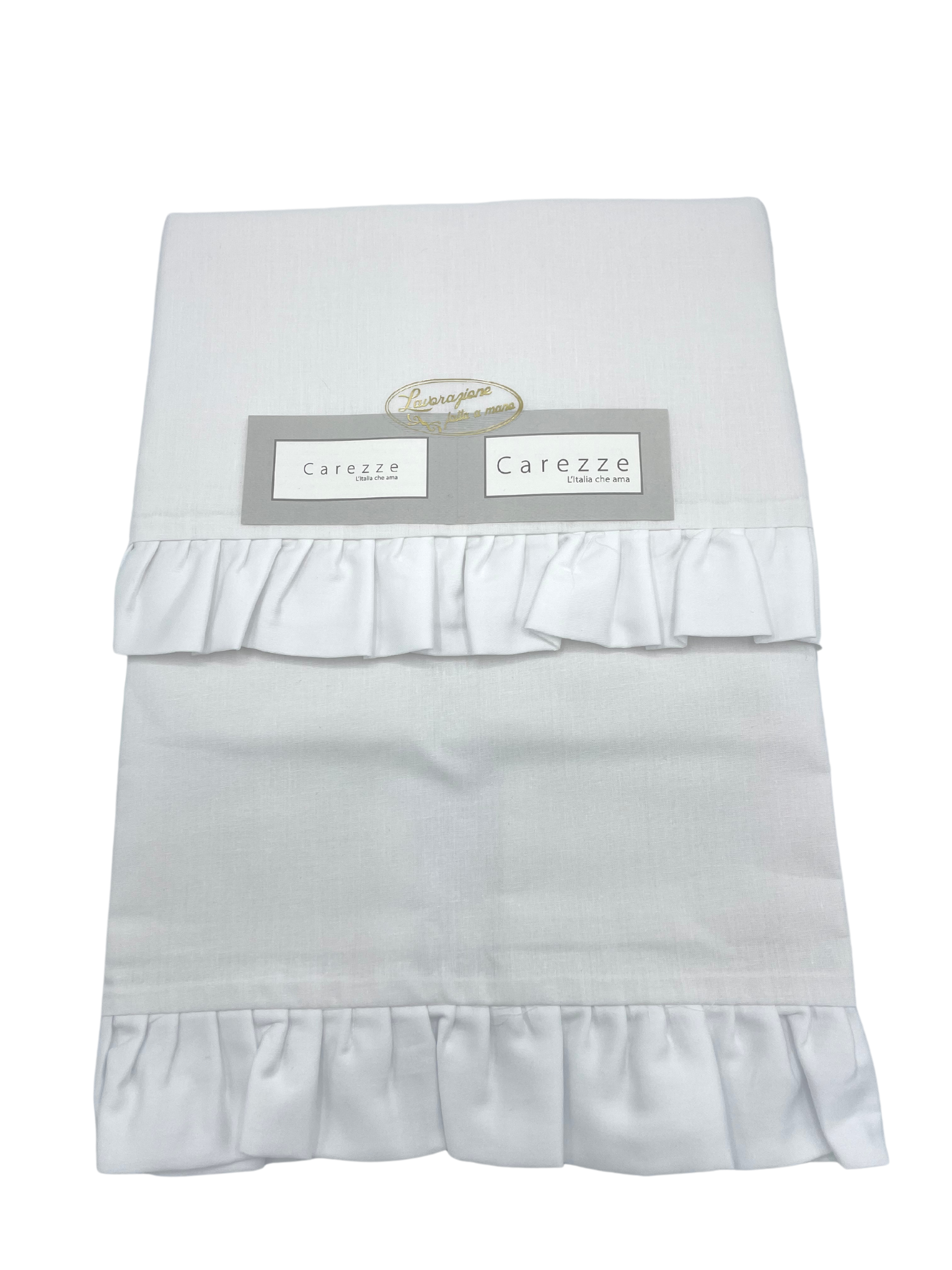 Coppia federe cuscino bianco