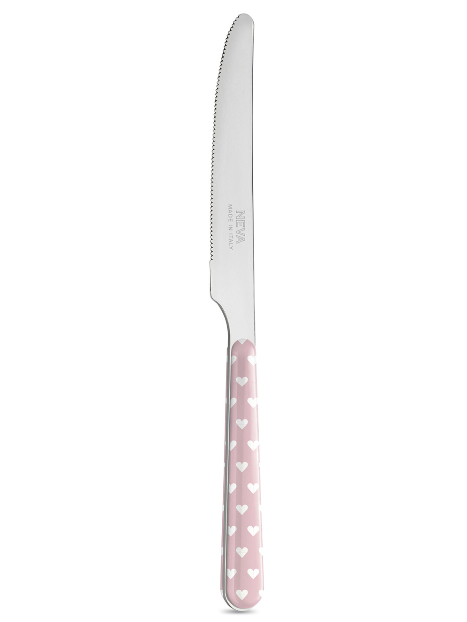 Coltello cuoricini rosa