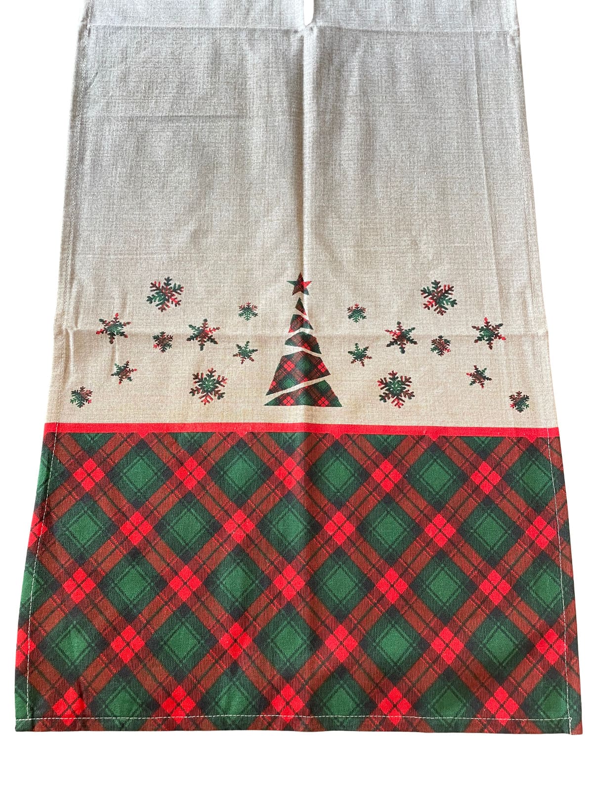 Runner tartan verde