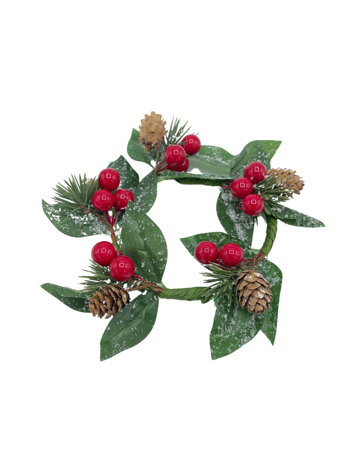 Girocandela con bacche rosse