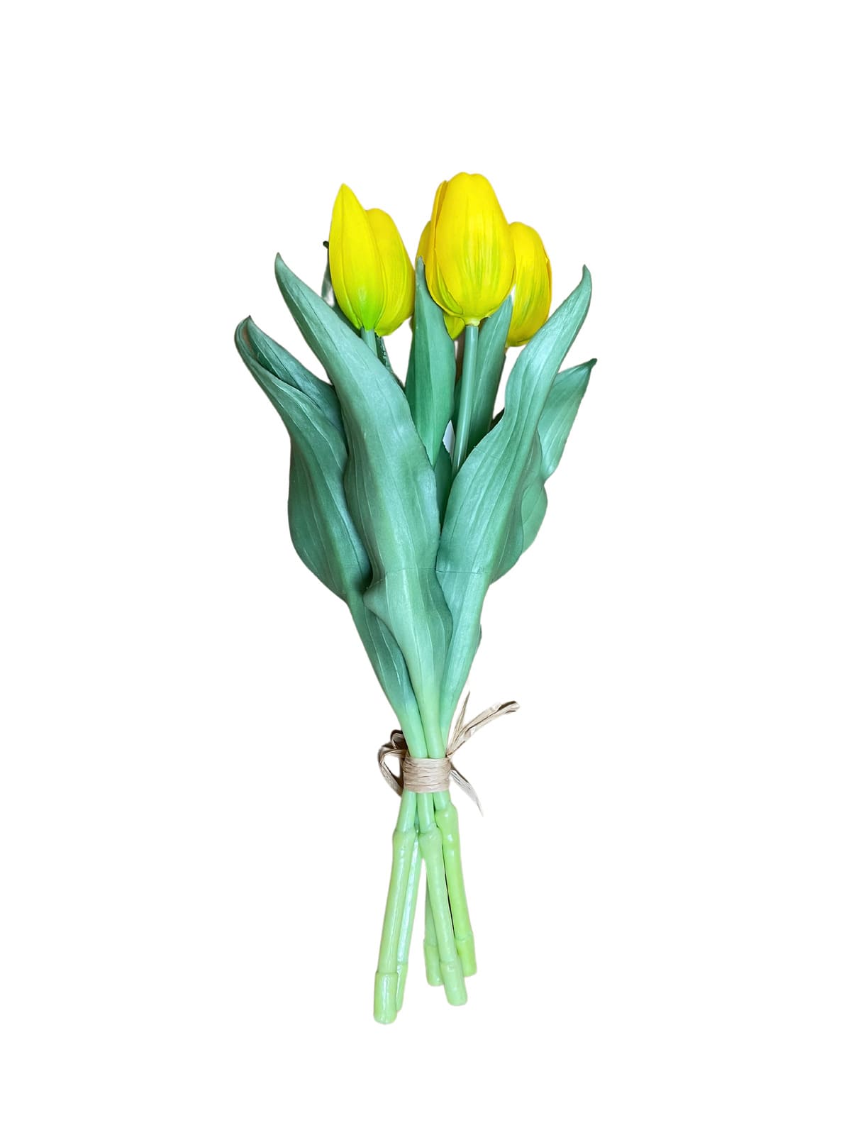 Mazzo 5 tulipani gialli