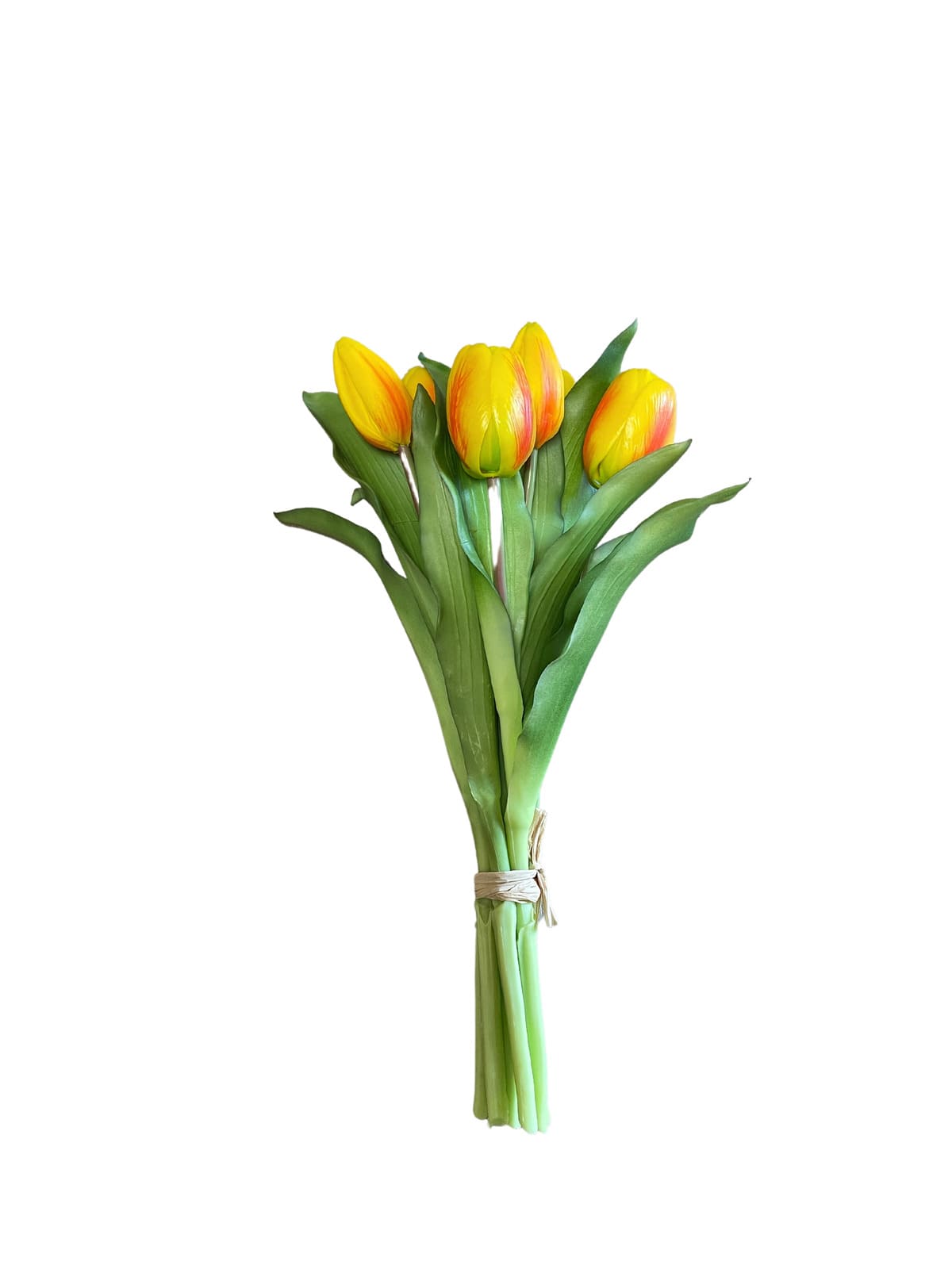 Mazzo 7 tulipani gialli