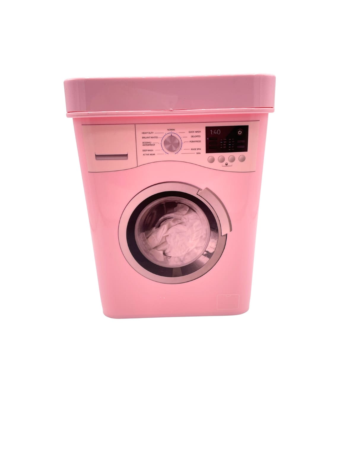 contenitore mini lavatrice rosa