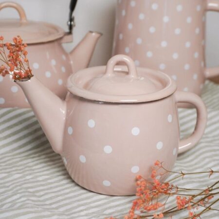 Teiera rosa pois isabelle rose
