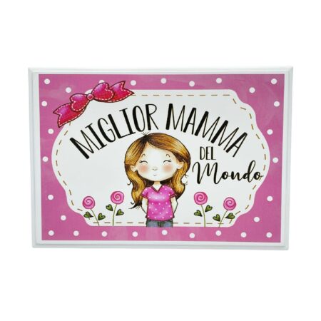 Targhetta miglior mamma del mondo