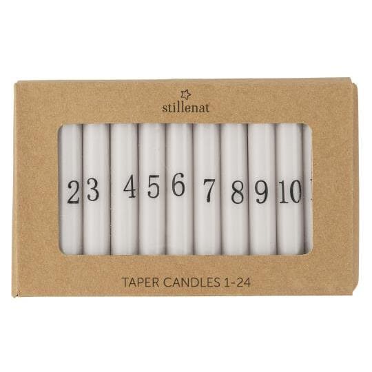 24 candele dell'avvento