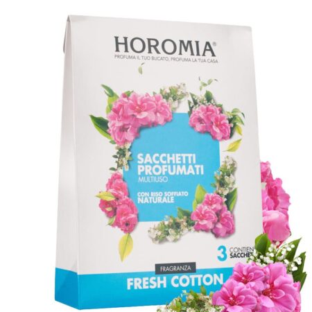sacchetti profumati fresh cotton