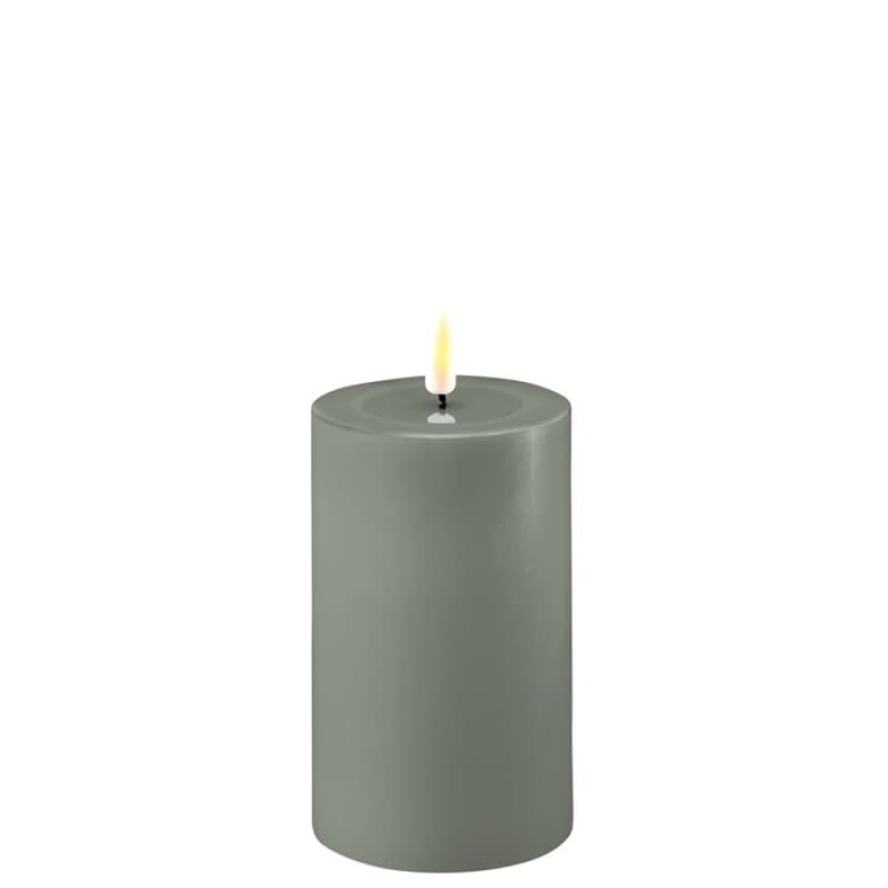 candela led verde salvia 12,5