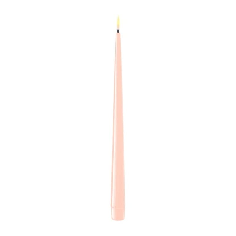 coppia candele light pink