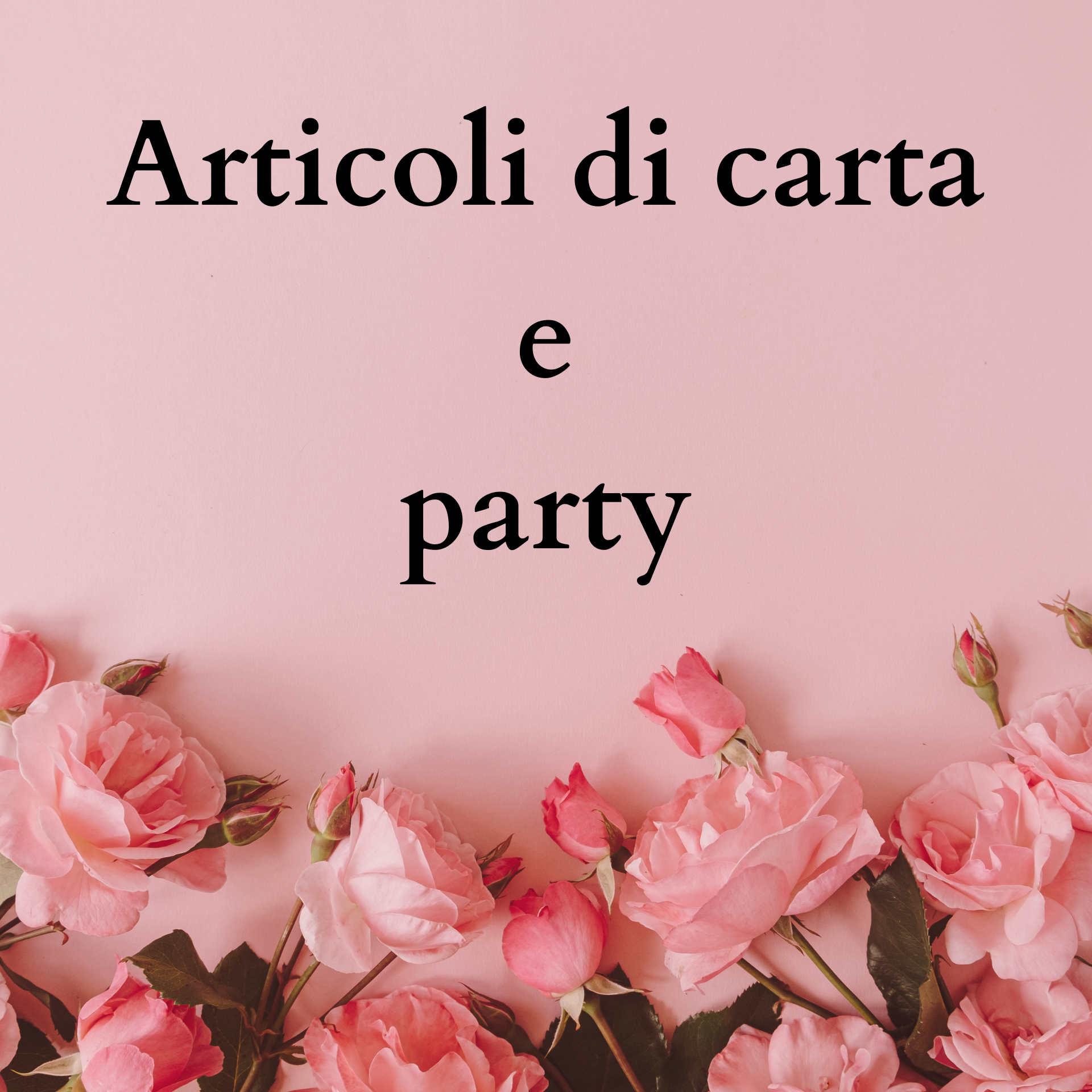 Articoli di carta e party