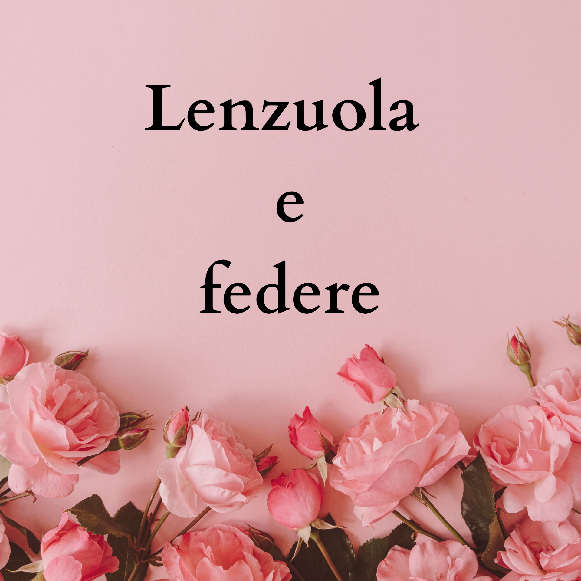 Lenzuola e federe