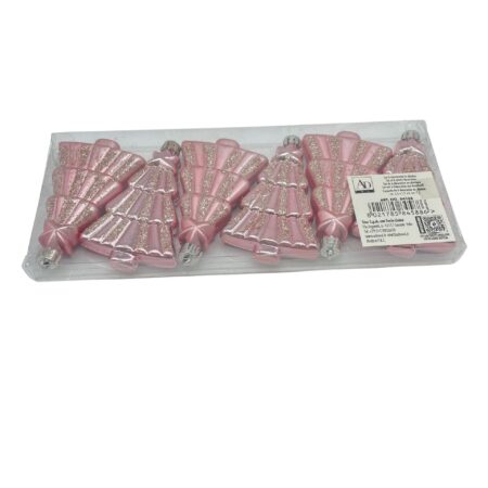 6 alberelli rosa