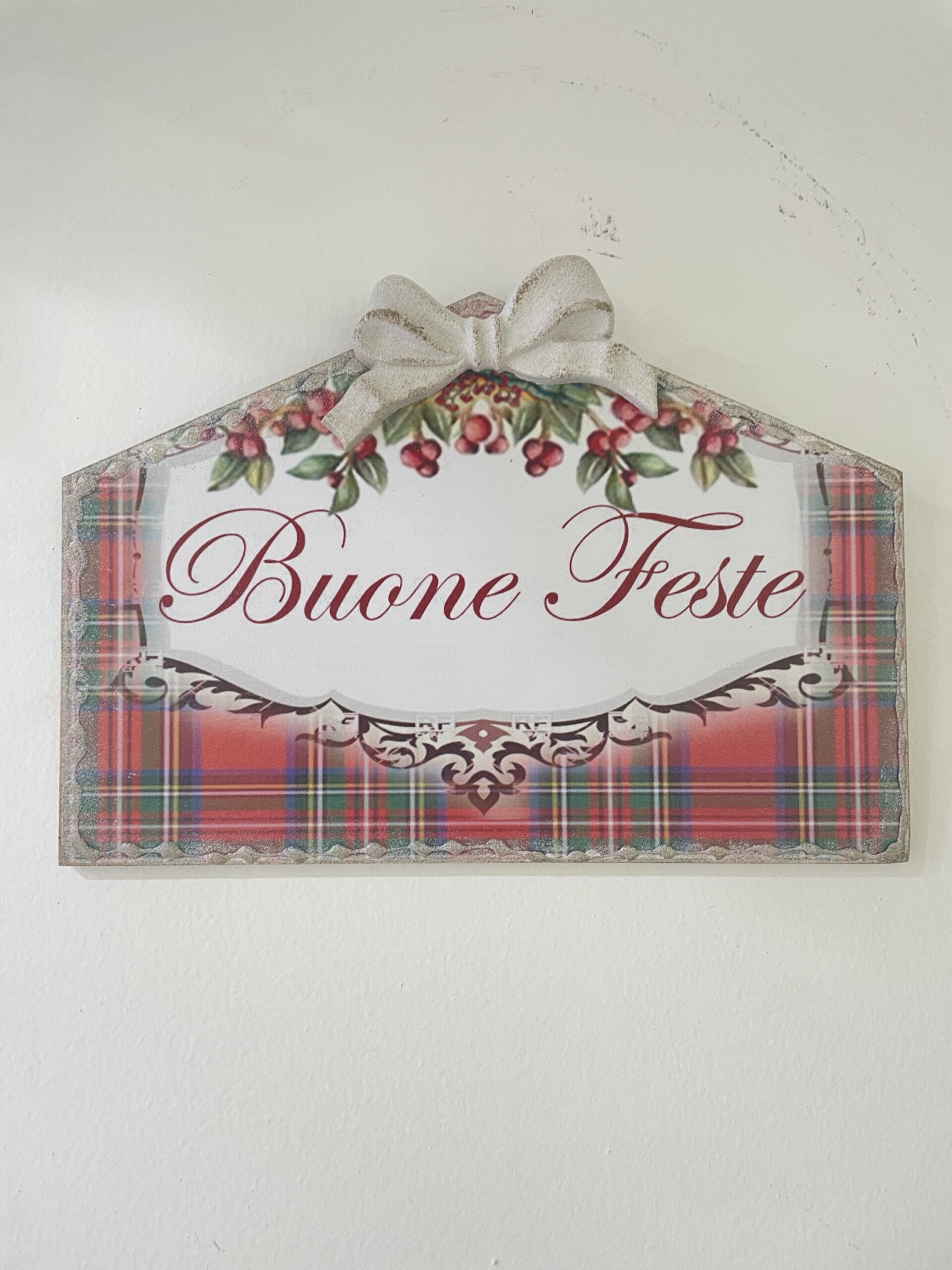 Quadro buone feste scozzese