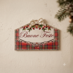 Quadro buone feste scozzese
