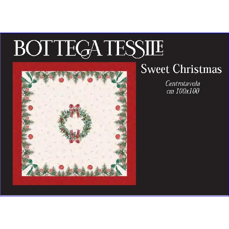 centrotavola 100x100 sweet christmas