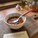 Cucchiaio cuoricini rosso corallo