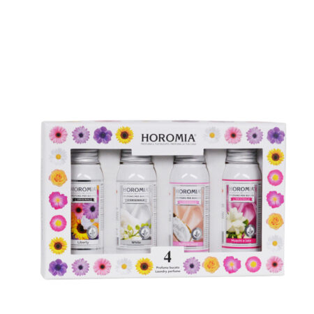 cofanetto horomia: liberty, white, soffice talco e muschi e loto