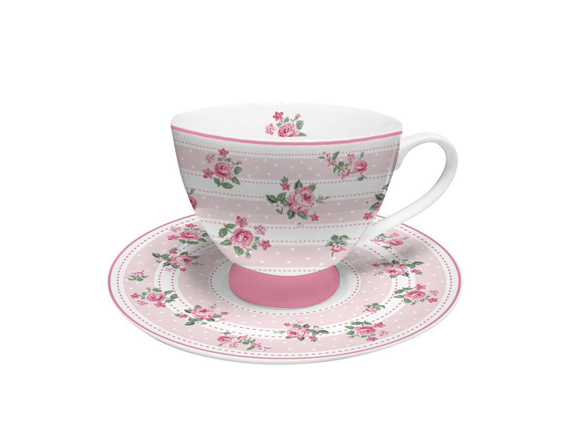 tazza con piattino bella
