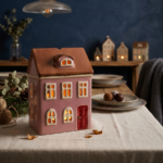 Casetta rosa tealight