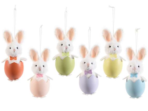 6 coniglietti colorati