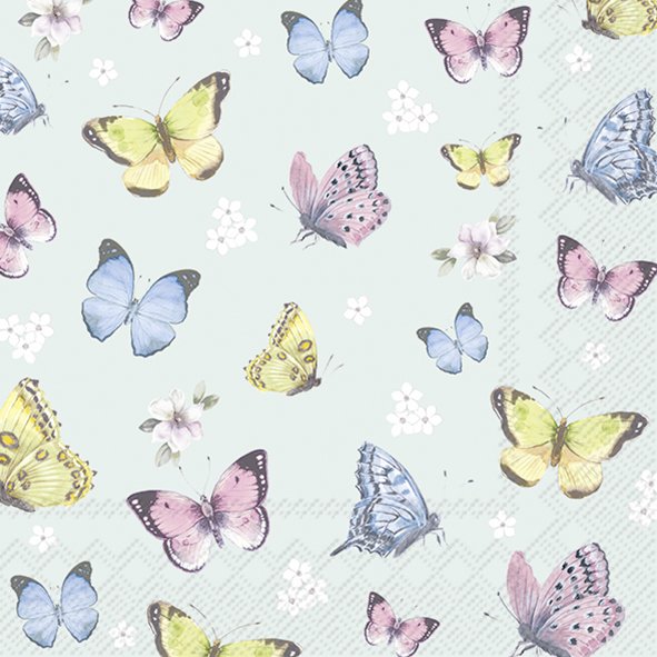 20 tovaglioli farfalle tiffany