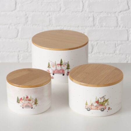 barattolo in ceramica gnomi