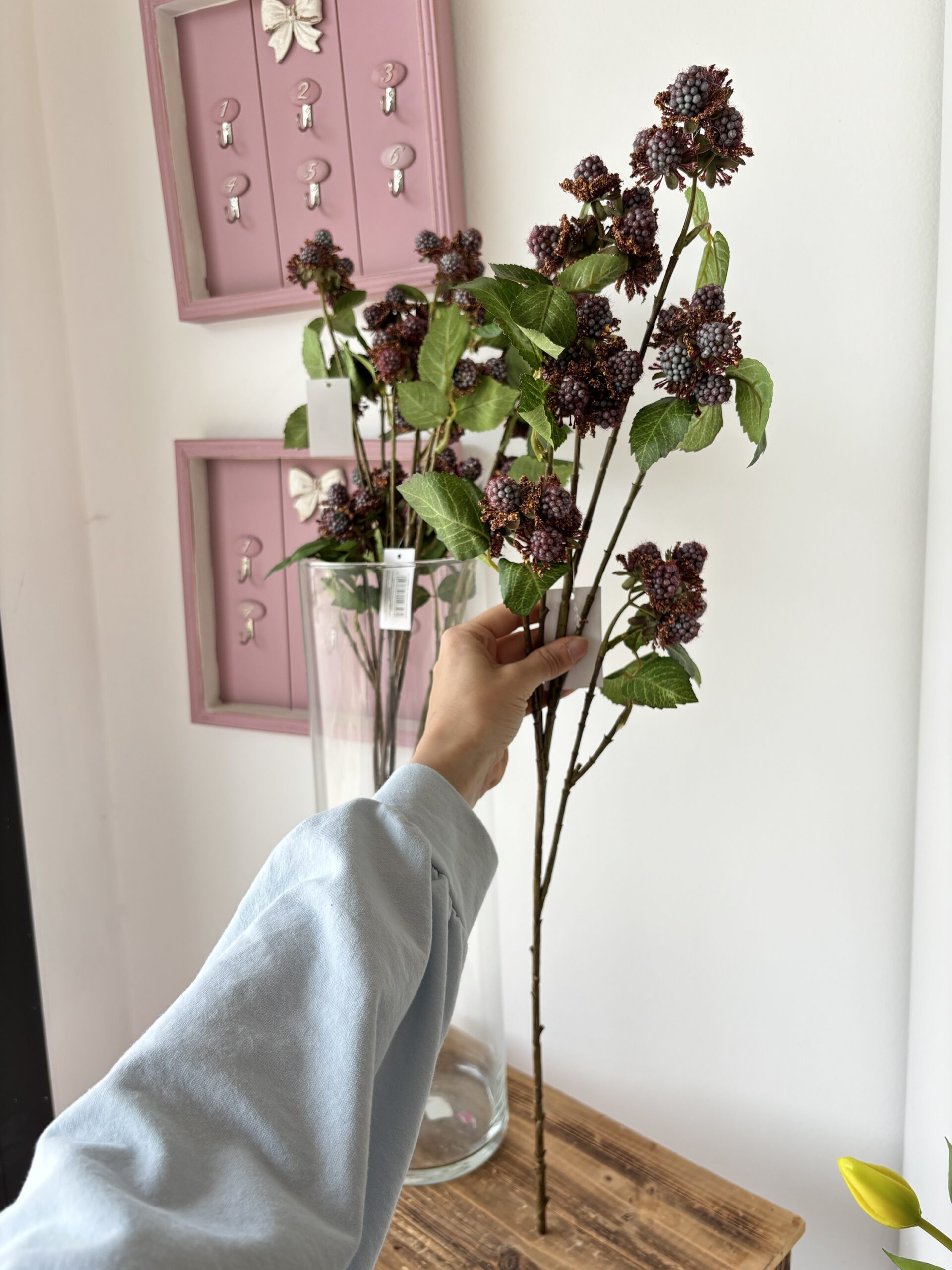 Mazzo more viola h80 cm