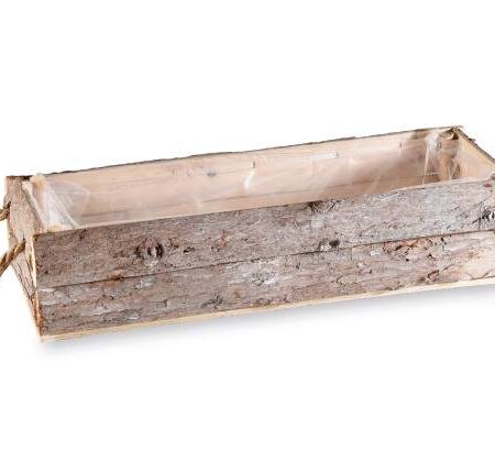 Cestino in legno con manici