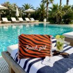 Pochette zebra arancione