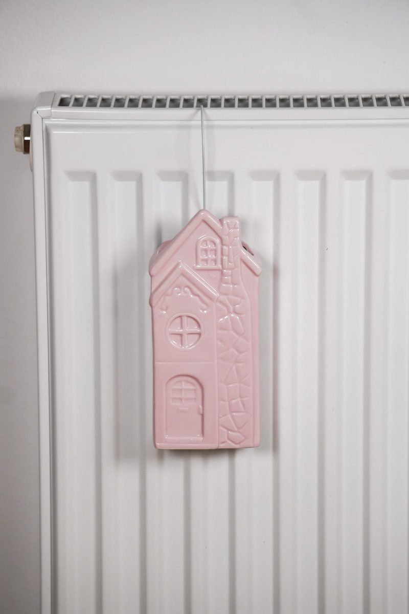 Umidificatore casetta rosa