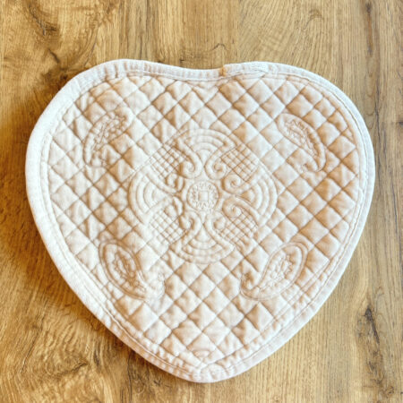 tovaglietta cuore beige