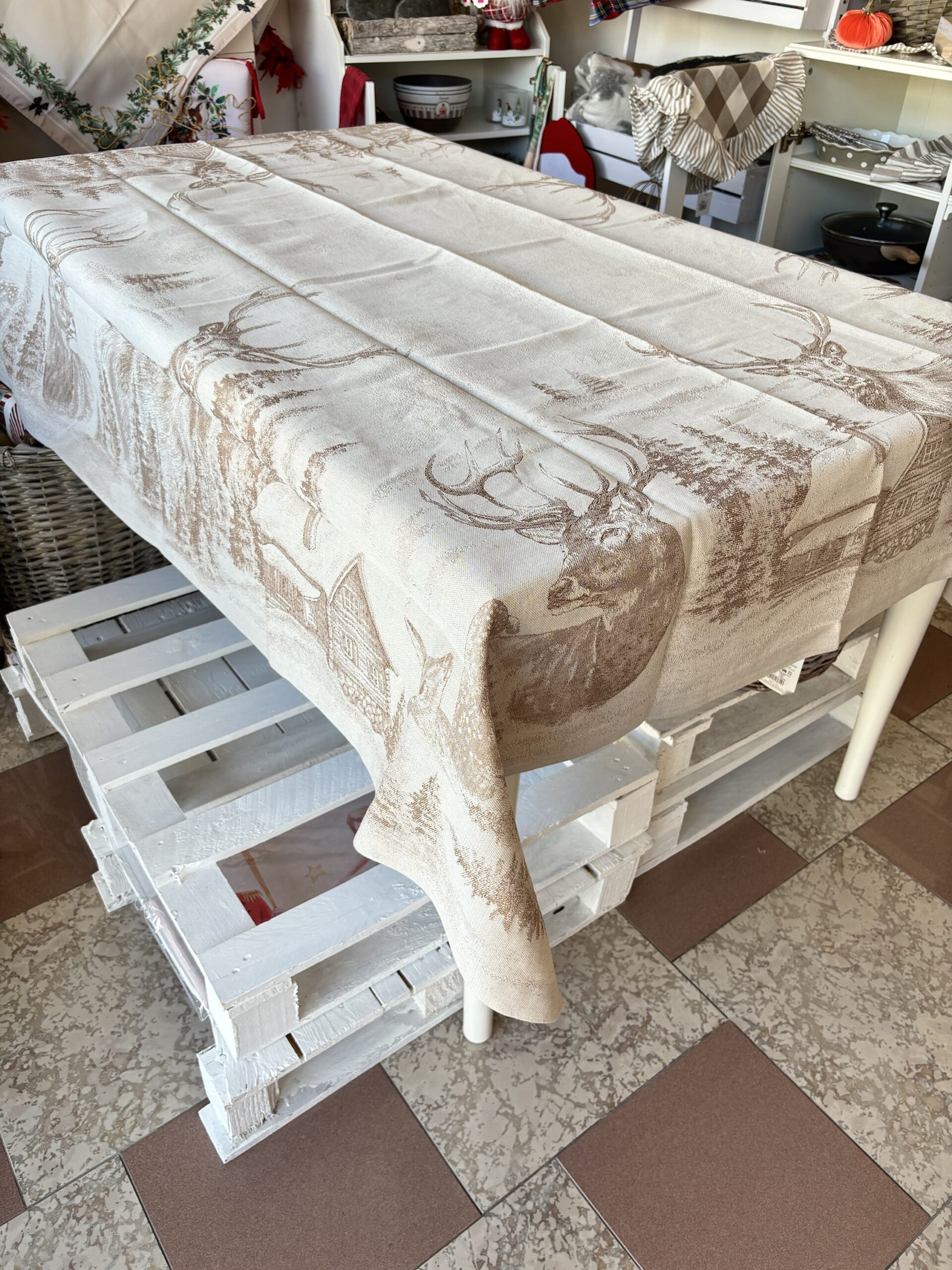 Tovaglia cervo 160x230 cm
