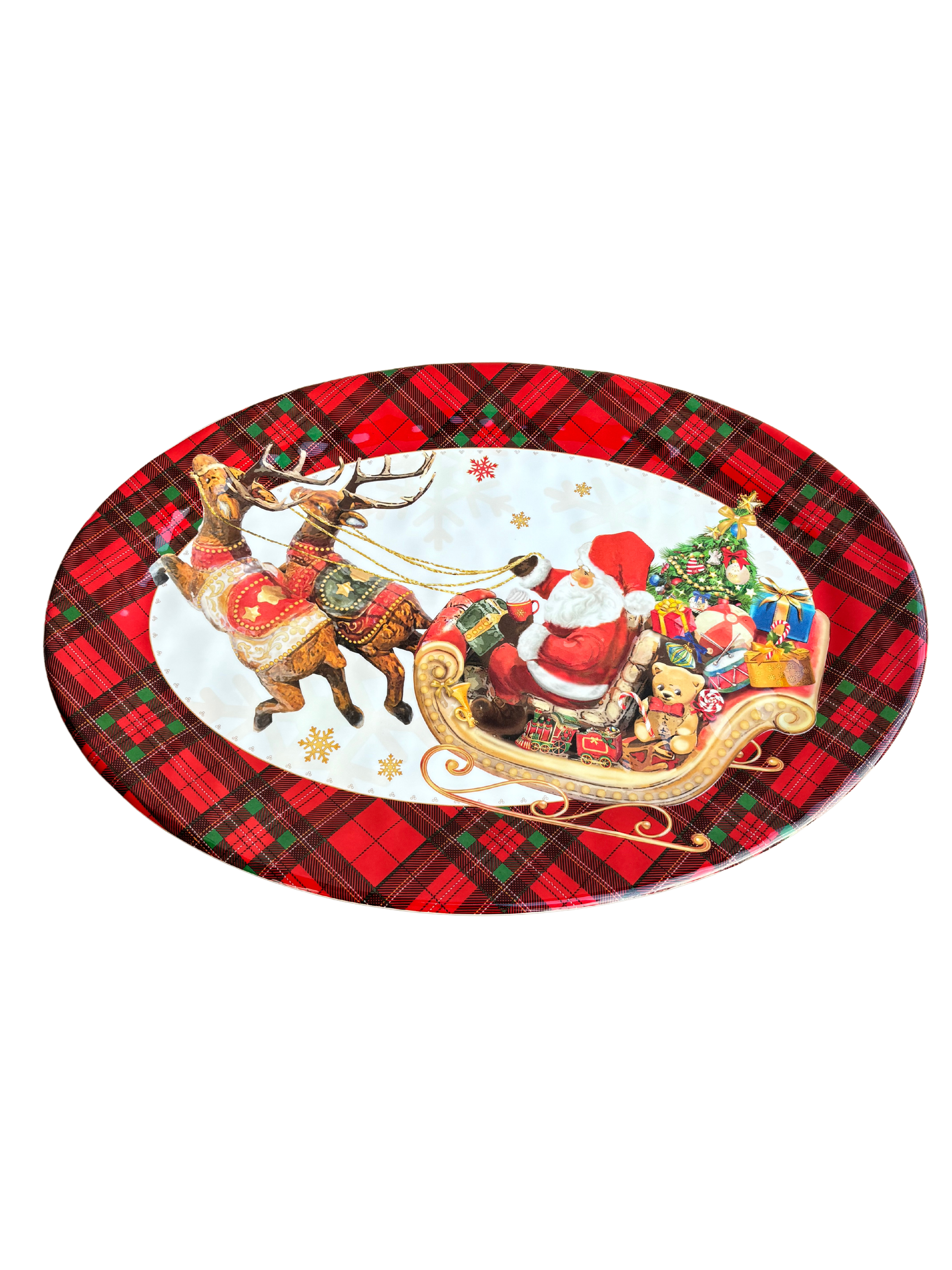Vassoio melamina christmas