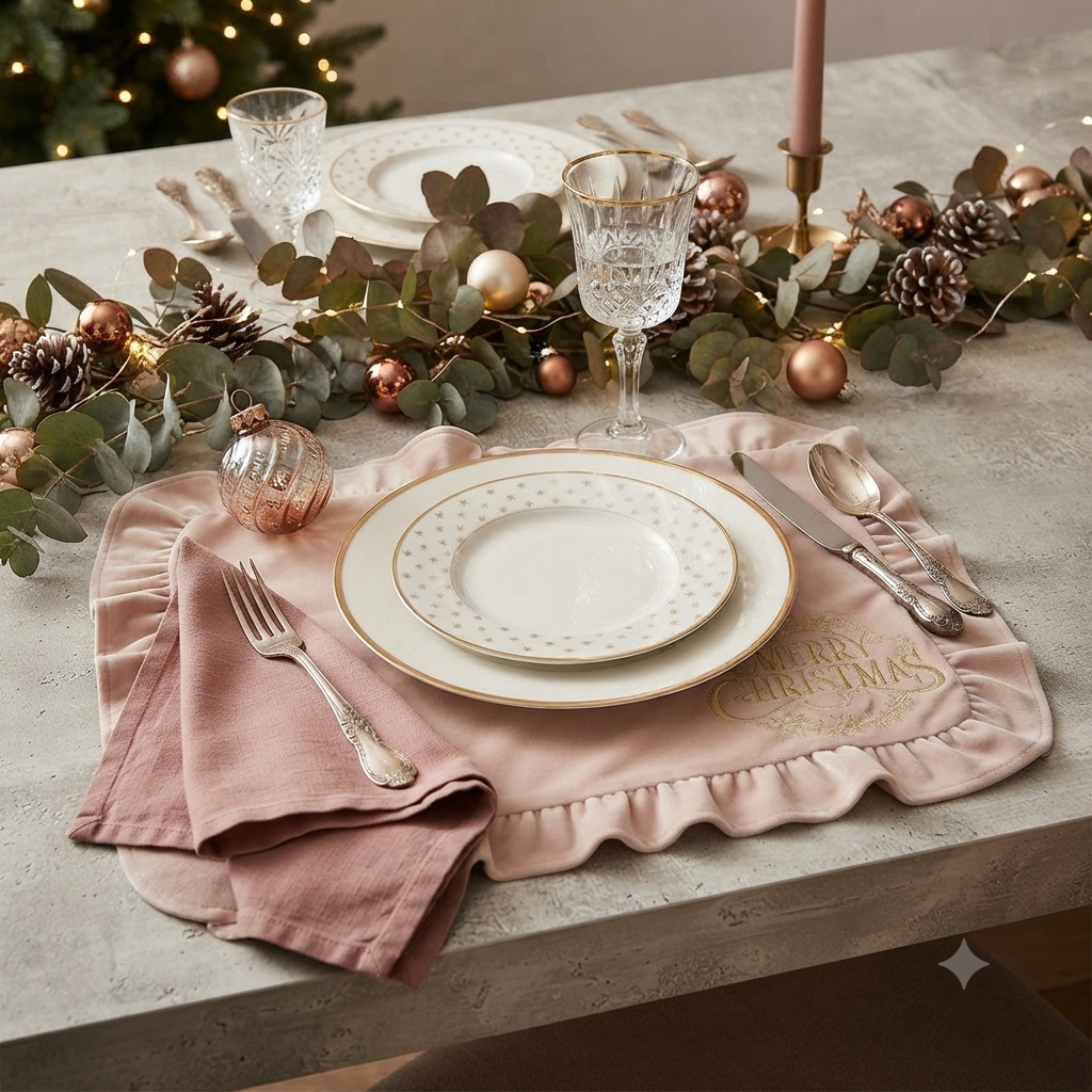 img_1763 Tovaglietta americana merry christmas - immagine 1