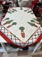 Tovaglia 150x150 cm giardino di Natale - immagine 2