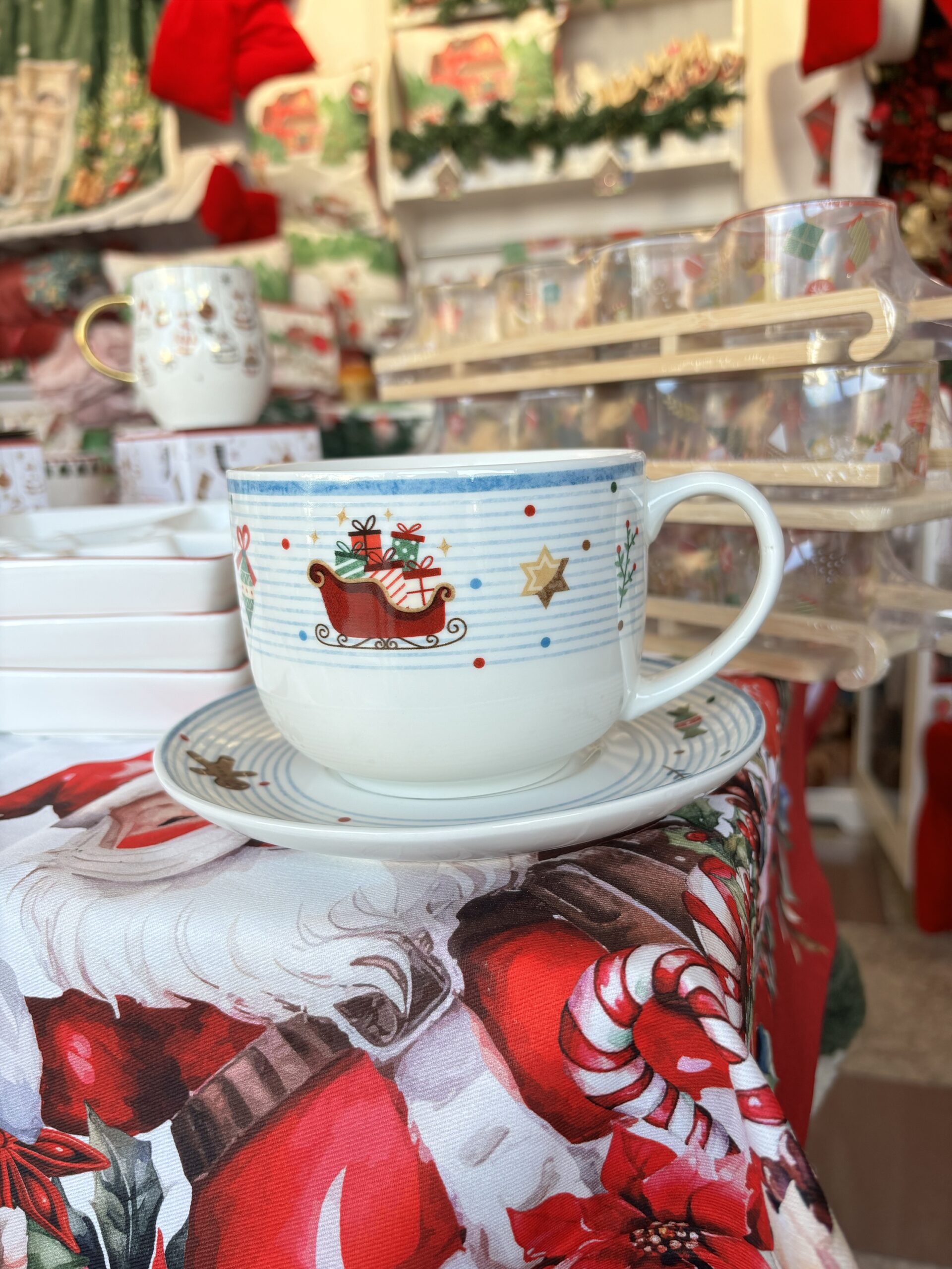 Tazza con piattino slitta 570 cc