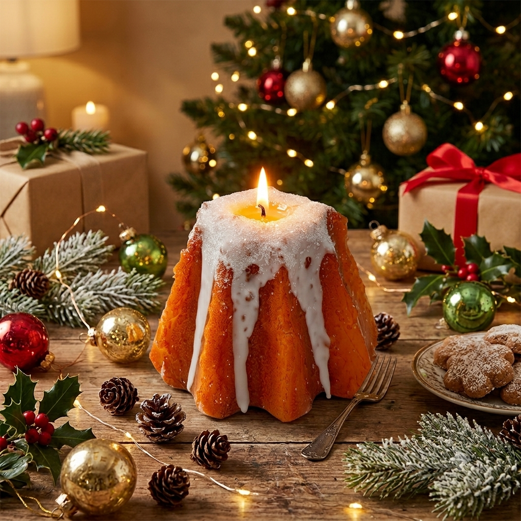 img_8516 Candela pandoro 10x10xH7 cm - immagine 1
