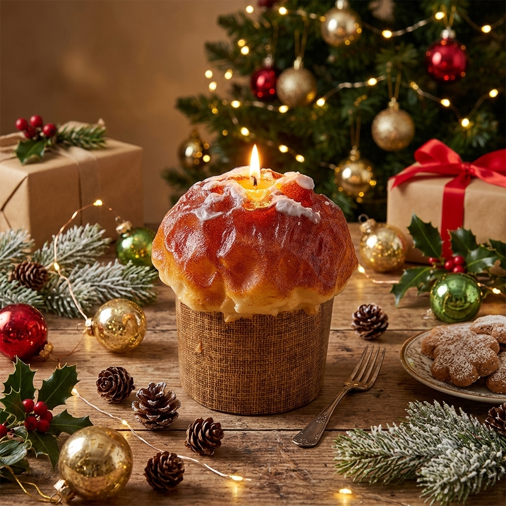 img_8517 Candela panettone d. 9 cm - immagine 1