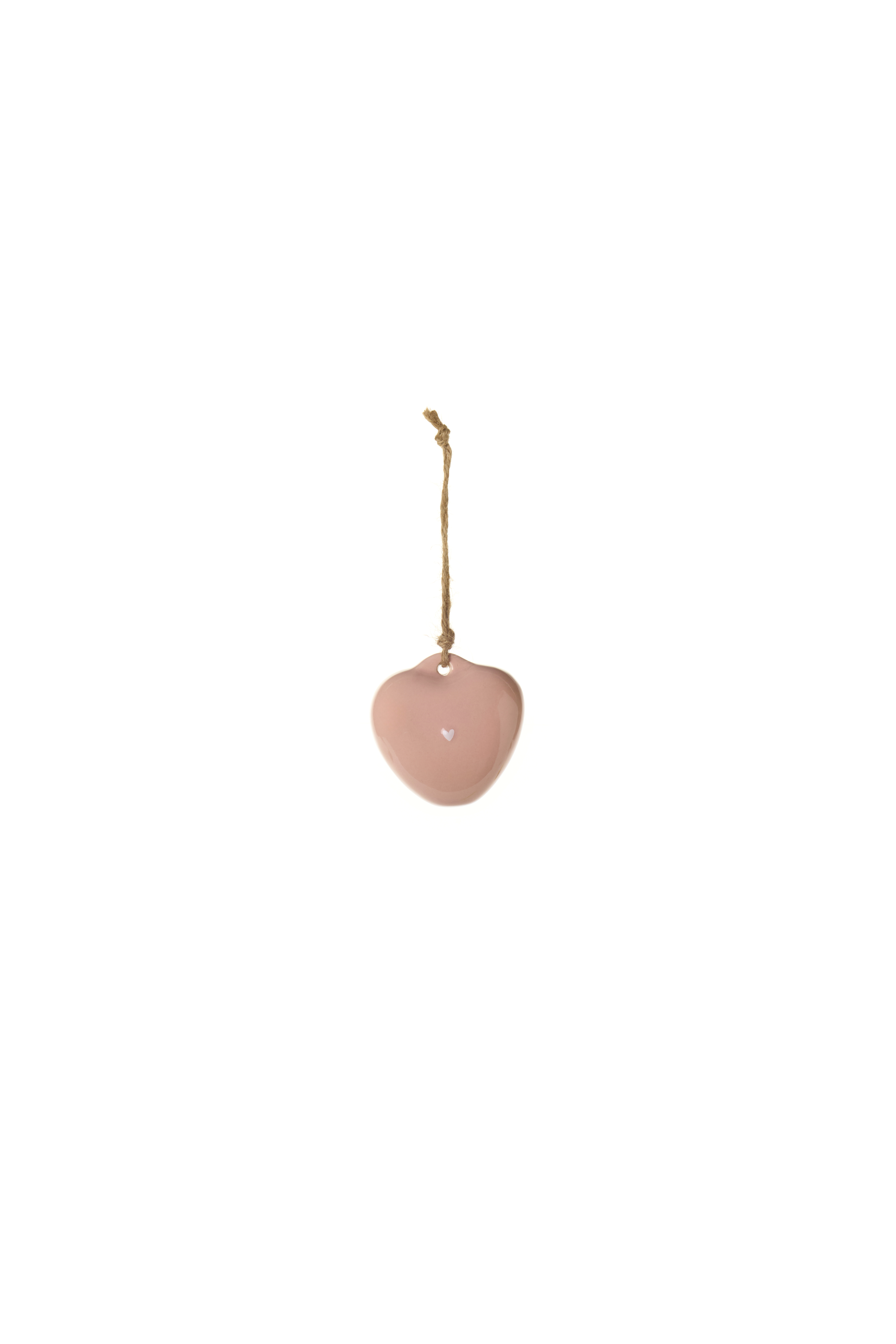 Appendino cuore rosa