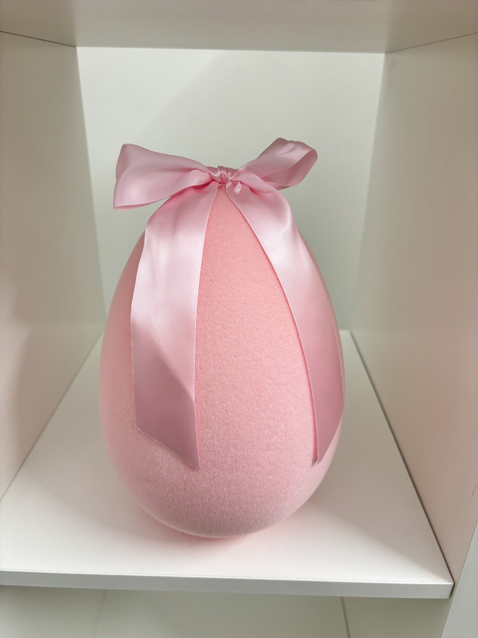 Uovo rosa H26 cm