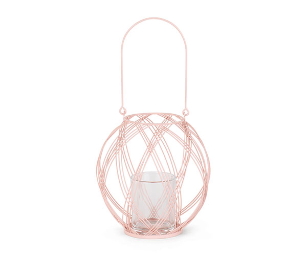 Lanterna latta rosa