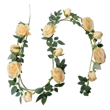ghirlanda rose gialle