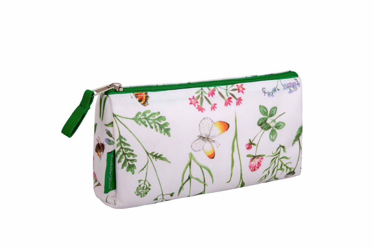 borsa cosmetica fiori di campo