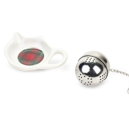 Tazza con infusore babbo natale