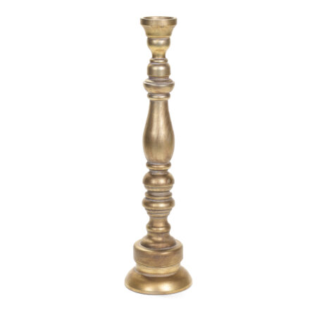 Portacandela oro H74.50 cm