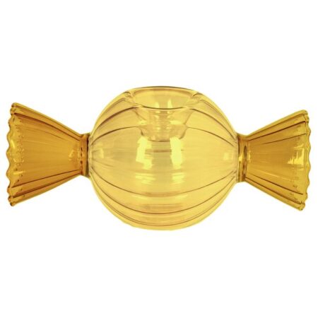portacandela caramella giallo
